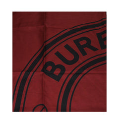 وشاح من Burberry من القطن الأحمر
