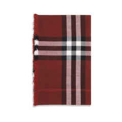 Burberry Reversible Check wool and silk Scarf - Scarves & Shawls