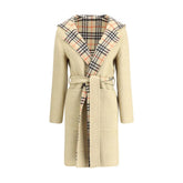 Burberry Reversible wool robe Coat - 8