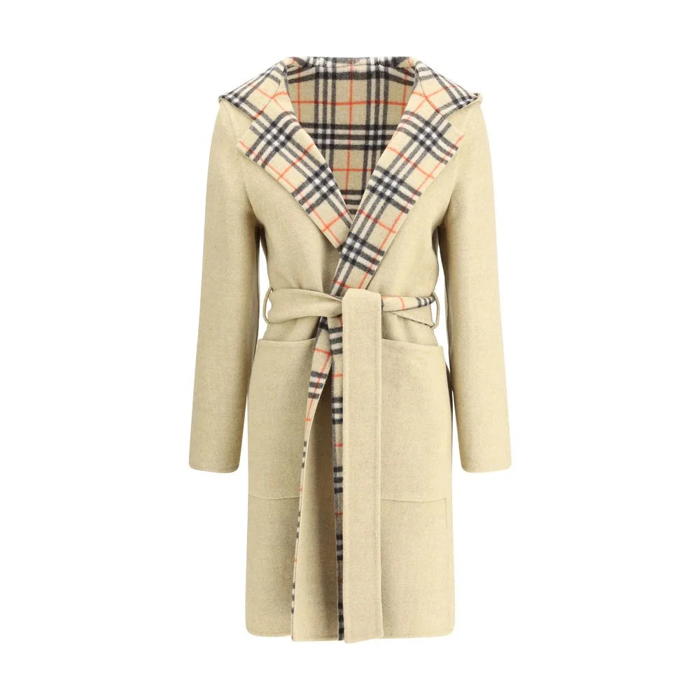 Burberry Reversible wool robe Coat - Wrap Coats