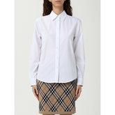 Burberry White Cotton Dress Shirt - 8