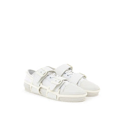 Burberry White Cotton Sneaker - EU43/US10 - Sneakers