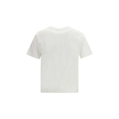 Burberry White Cotton Sportswear