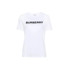 Burberry White Cotton T-Shirt