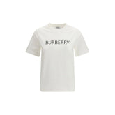 Burberry White Cotton T-Shirt