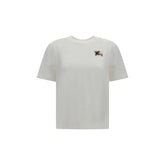 Burberry White Cotton T-Shirt
