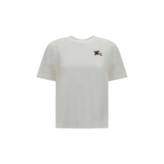 Burberry White Cotton T-Shirt