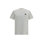 Burberry White Cotton T-Shirt