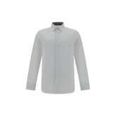 Burberry White Elastane Dress Shirt