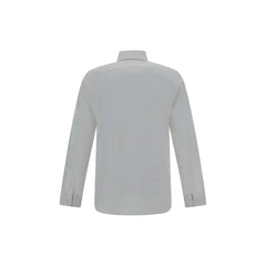 Burberry White Elastane Dress Shirt
