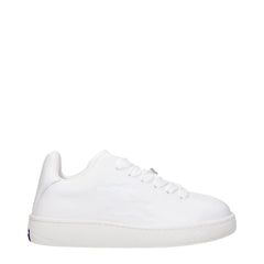 Burberry White Leather Low Tops - EU44/US11