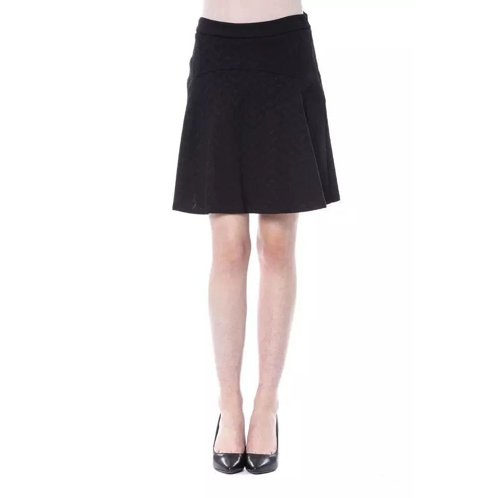 BYBLOS Black Polyester Skirt - IT44 - Skirts