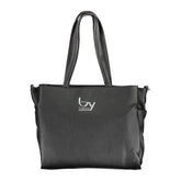 BYBLOS Black Polyethylene Handbag - Shopper Bags