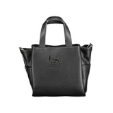 BYBLOS Black Polyethylene Handbag - Shopper Bags
