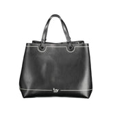 BYBLOS Black Polyethylene Handbag - Shopper Bags