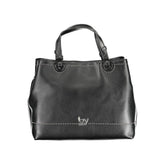 BYBLOS Black Polyethylene Handbag - Shopper Bags
