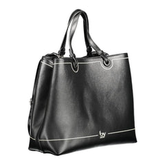 BYBLOS Black Polyethylene Handbag - Shopper Bags