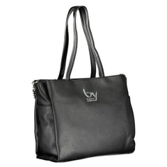 BYBLOS Black Polyethylene Handbag - Shopper Bags