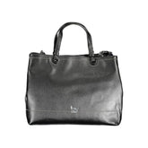 BYBLOS Black Polyethylene Women Handbag - Shopper Bags