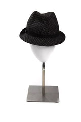 BYBLOS Black Virgin Wool Women Hat - S - Fedoras