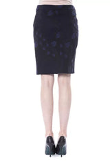 BYBLOS Blue Cotton Women Skirt - Skirts
