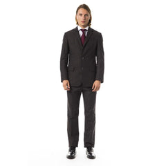 BYBLOS Brown Cotton Two-Piece Suit - IT50 | L