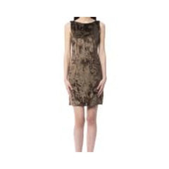 BYBLOS Brown Viscose Casual Dress - IT46