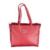 BYBLOS Red Polyethylene Handbag - Shopper Bags