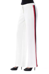BYBLOS White Polyester Women Pant - Trousers