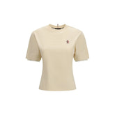 Moncler Grenoble Beige Cotton T-Shirt