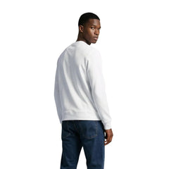 Lyle & Scott White Cotton Sweatshirt