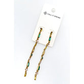 CALL IT SPRING Multicolor Glass Earrings - One Size