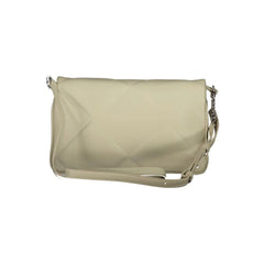 Calvin Klein Beige Cotton Handbag - Cross Body Bags