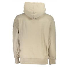 Calvin Klein Beige Cotton Men Sweater - Hoodies