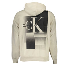 Calvin Klein Beige Cotton Men Sweater - Hoodies