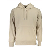 Calvin Klein Beige Cotton Men Sweater - Hoodies
