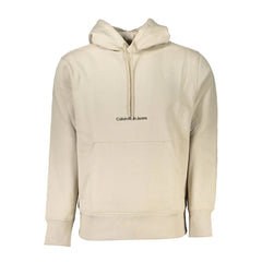 Calvin Klein Beige Cotton Men Sweater - Sweatshirts