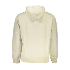 Calvin Klein Beige Cotton Men Sweater - XL - Hoodies