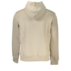 Calvin Klein Beige Cotton Men Sweater - XXL - Hoodies