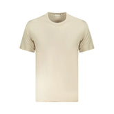 Calvin Klein Beige Cotton Men T-Shirt - T-Shirts