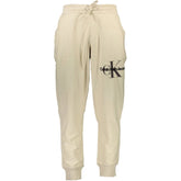 Calvin Klein Beige Cotton Pant - XL - Joggers