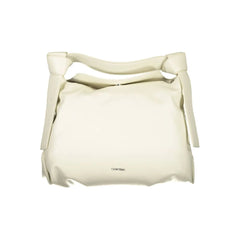 Calvin Klein Beige Polyester Handbag - Cross Body Bags