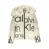 Calvin Klein Beige Polyester Jackets & Coat - M