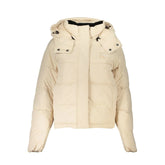 Calvin Klein Beige Polyester Jackets & Coat - XL - Parkas