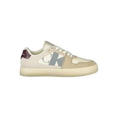 Calvin Klein Beige Polyester Men Sneaker - Sneakers