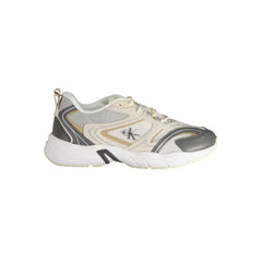 Calvin Klein Beige Polyester Sneaker - Sneakers
