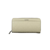 Calvin Klein Beige Polyethylene Women Wallet - Wallets