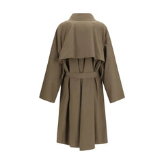 Calvin Klein Dvoubarevný trench coat z bavlny