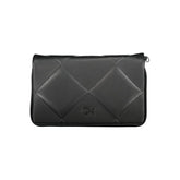 Calvin Klein Black Cotton Handbag - Cross Body Bags