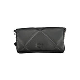 Calvin Klein Black Cotton Handbag - Cross Body Bags